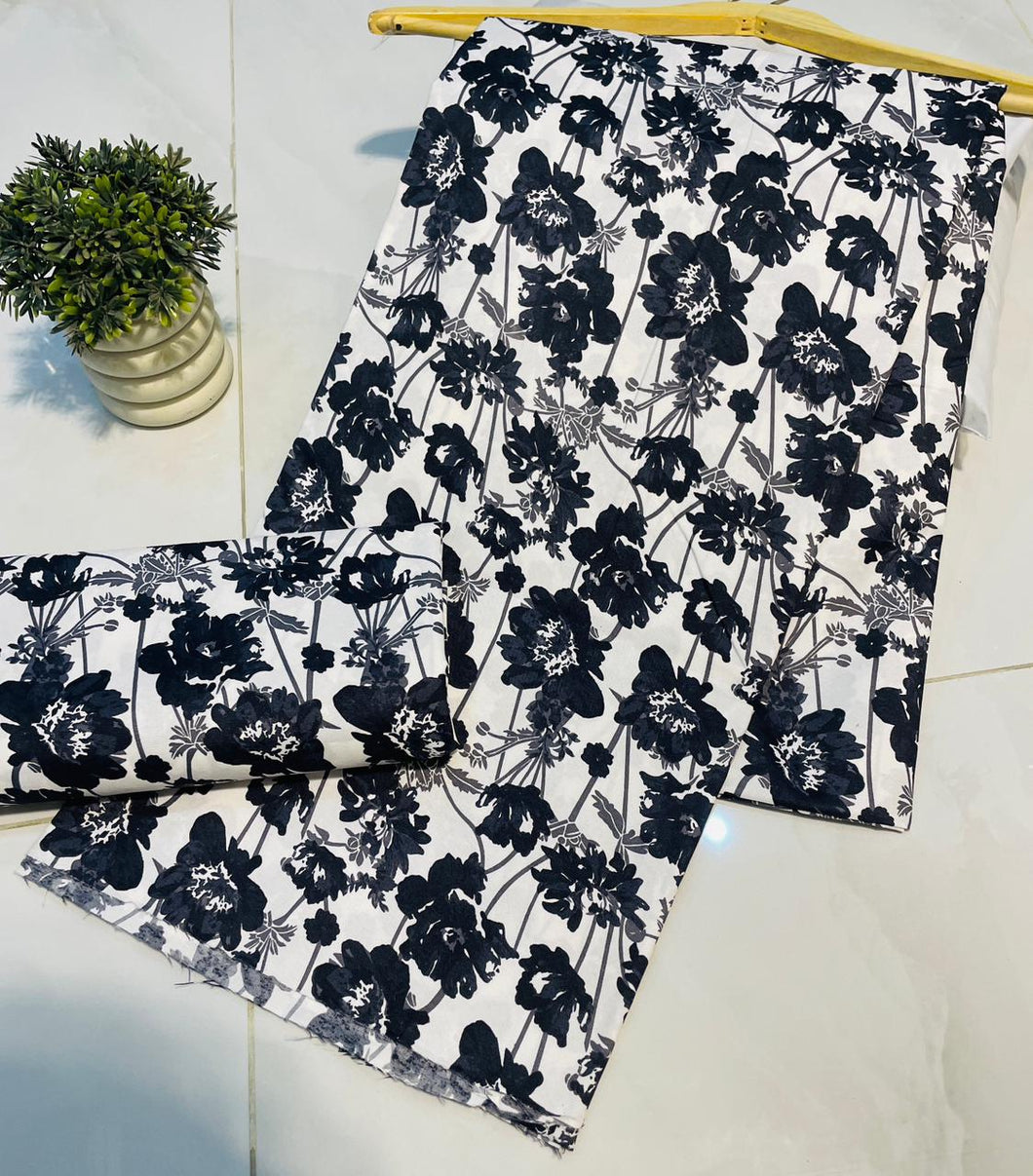 Digital Printed Lawn 2 piece Suit Unstitched 2025 Design
