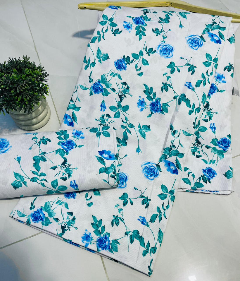 Digital Printed Lawn 2 piece Suit Unstitched 2025 Design